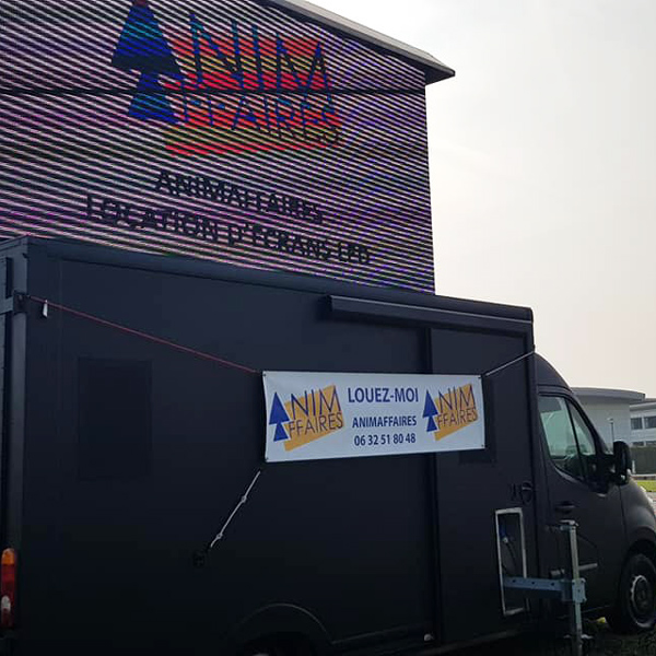 Camion mobile écran led AnimAffaires